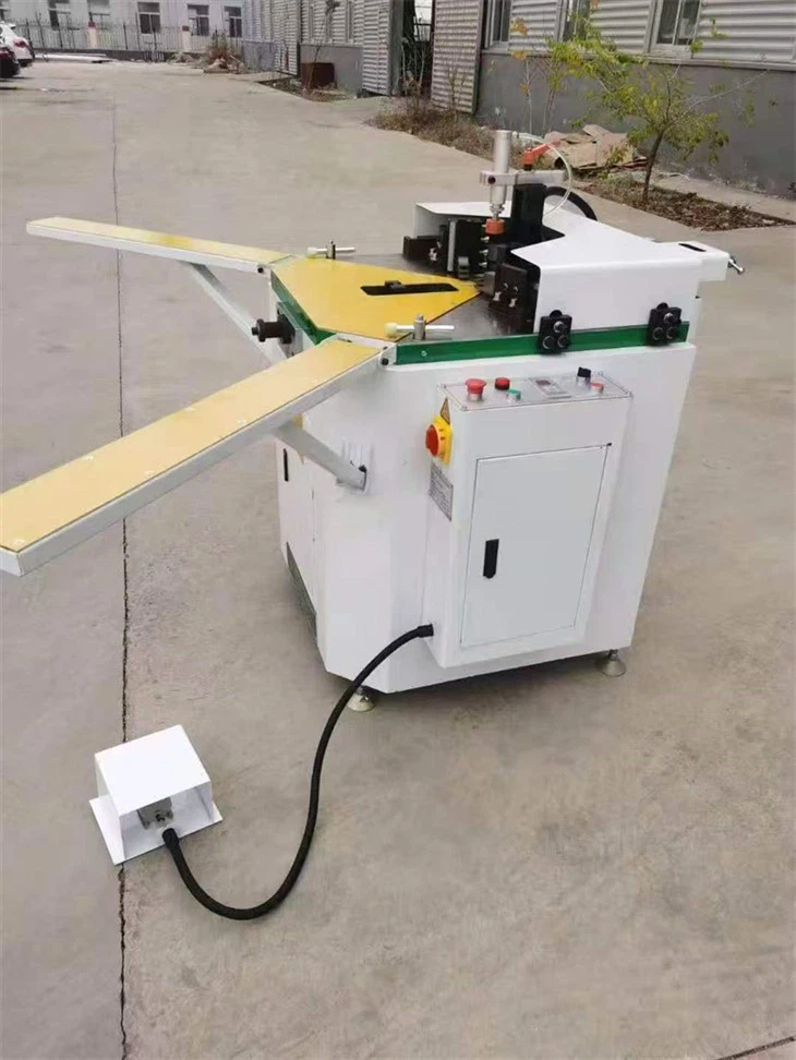 aluminum corner crimping machine 2